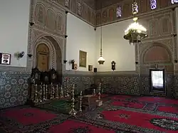 The mausoleum chamber