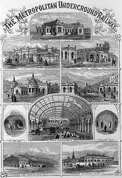 Image 44Original stations on the Metropolitan Railway from The Illustrated London News, 27 December 1862.
