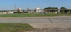 Empty lot with for-sale sign
