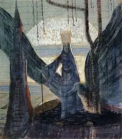 Image 10"Fairy Tale - III" (1907) by Mikalojus Konstantinas Čiurlionis