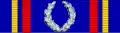 Ribbon bar of the Military Academy Karlberg Medal of Merit