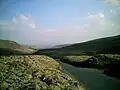 Heading into West Yorkshire at Widdop Reservoir