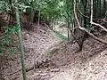 Moat between Honmaru base and small base