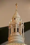 Lutyens's Metropolitan Cathedral, lantern on top of the dome