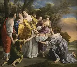 Moses Saved from the Waters (1633), Orazio Gentileschi