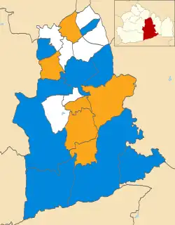 2003 results map