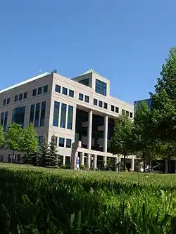 Moncton's City Hall is a modern 6 storey building, constructed in 1996.