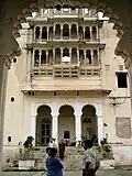 Interior facade, Monsoon Palace