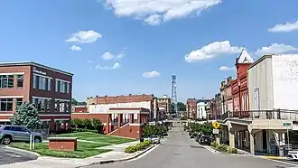 Downtown Morristown skyline