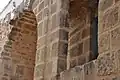 The mosque's arches