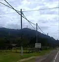 Bukit Tampin, seen from Kendong, Rembau District.