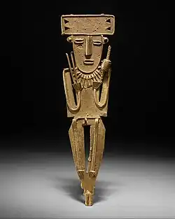 Tunjo; 10th-16th century; from Guatavita Lake region; Metropolitan Museum of Art (New York City)