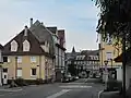 View to a street: Rue du 9e Zouaves