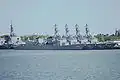 JS Murasame, JS Harusame, JS Yudachi and JS Kirisame in Pearl Harbor