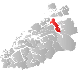 Tingvoll within Møre og Romsdal