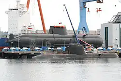 NRP Tridente under construction