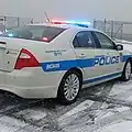 New York City Sanitation Police car