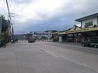 Naguilian Downtown proper