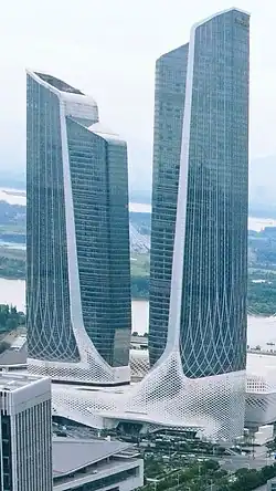 Nanjing International Youth Cultural Centre in Nanjing (2015)