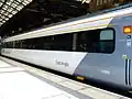 Mk3b First Open 11091 in National Express East Anglia livery at London Liverpool Street on 8 March 2008, Peter Skuce