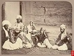 "Nautch girls, ", c.1879-80