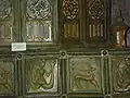 Tiles from Neamț Citadel
