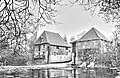Füchteln mill on a foggy day (art project)