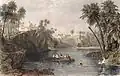 Steel engraving drawn by Thomas Allom, engraved by Thomas Higham. 1851
