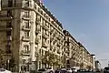 A revivalist-style White City residential building in construction