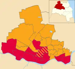 2004 results map