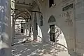 The main portico preceding the prayer hall