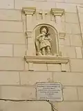 Niche of St George (formerly of the Immaculate Conception)
