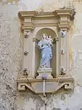 Niche of the Madonna of Mount Carmel
