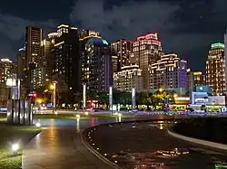 View at night