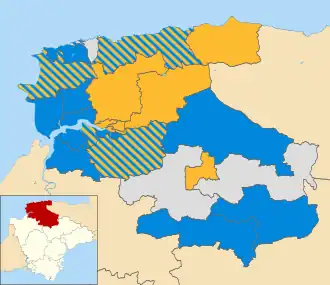 2007 results map