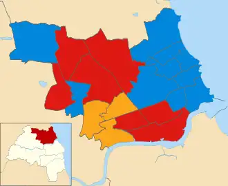 2006 results map
