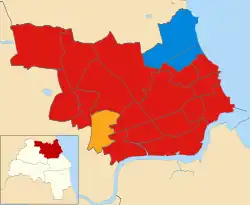 2016 results map
