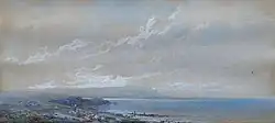 Northern Irish Coast watercolour