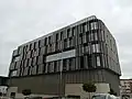 North-east facade of the new building