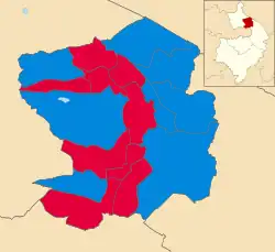 2006 results map