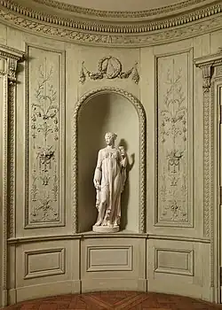 Nymph; 1805–1810; plaster; height: 155.6&nbsp;cm (5&nbsp;ft); Metropolitan Museum of Art