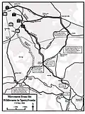 Map 3: Movement from the Wilderness to Spotsylvania: 7–8 May 1864.