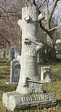 Woodman of the World marker – Frank Collins