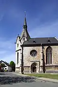 Nikolai church in Obermarsberg