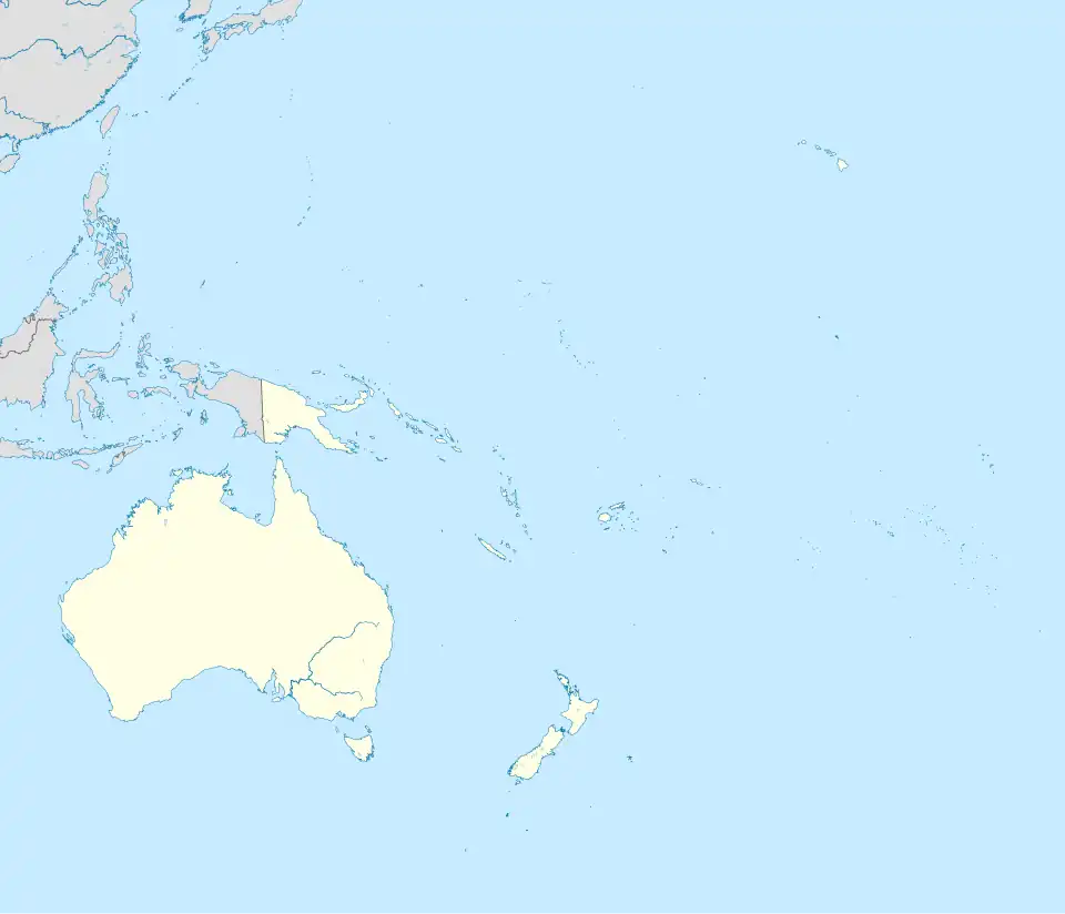 Ball's Pyramid is located in Oceania
