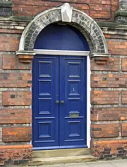 Queen's Street door detail