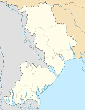 Isaieve is located in Odesa Oblast