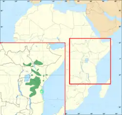 Map of range