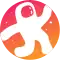 Odysee icon, an astronaut