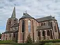 Oevel, church